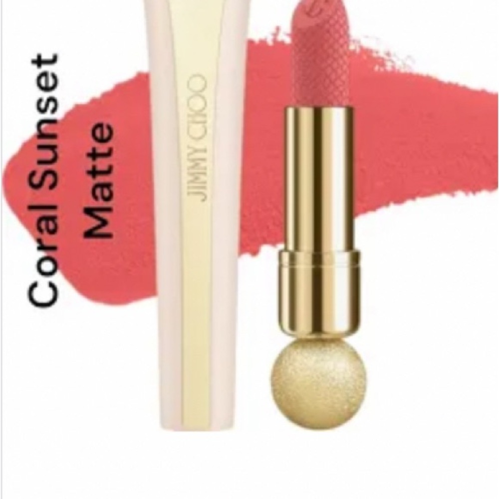 Jimmy Choo Coral Sunset Matte Lipstick